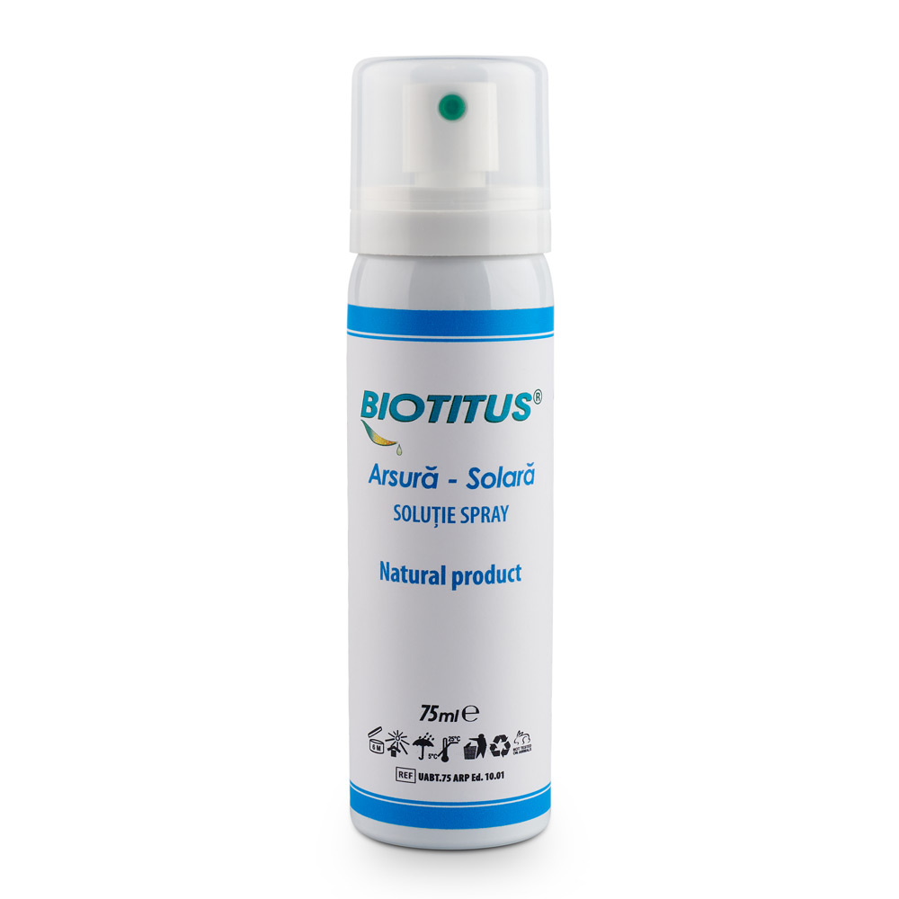 BIOTITUS Arsură Solară- Soluție spray 75ml