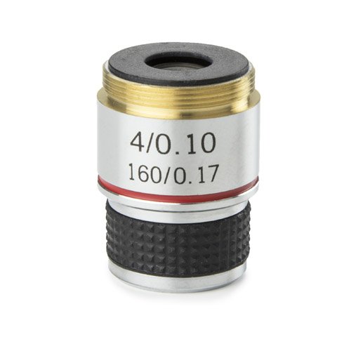 Obiectiv pentru microscop Euromex MB.7004 4X/0,10 achro, parafocal de 35 mm (pentru MicroBlue)