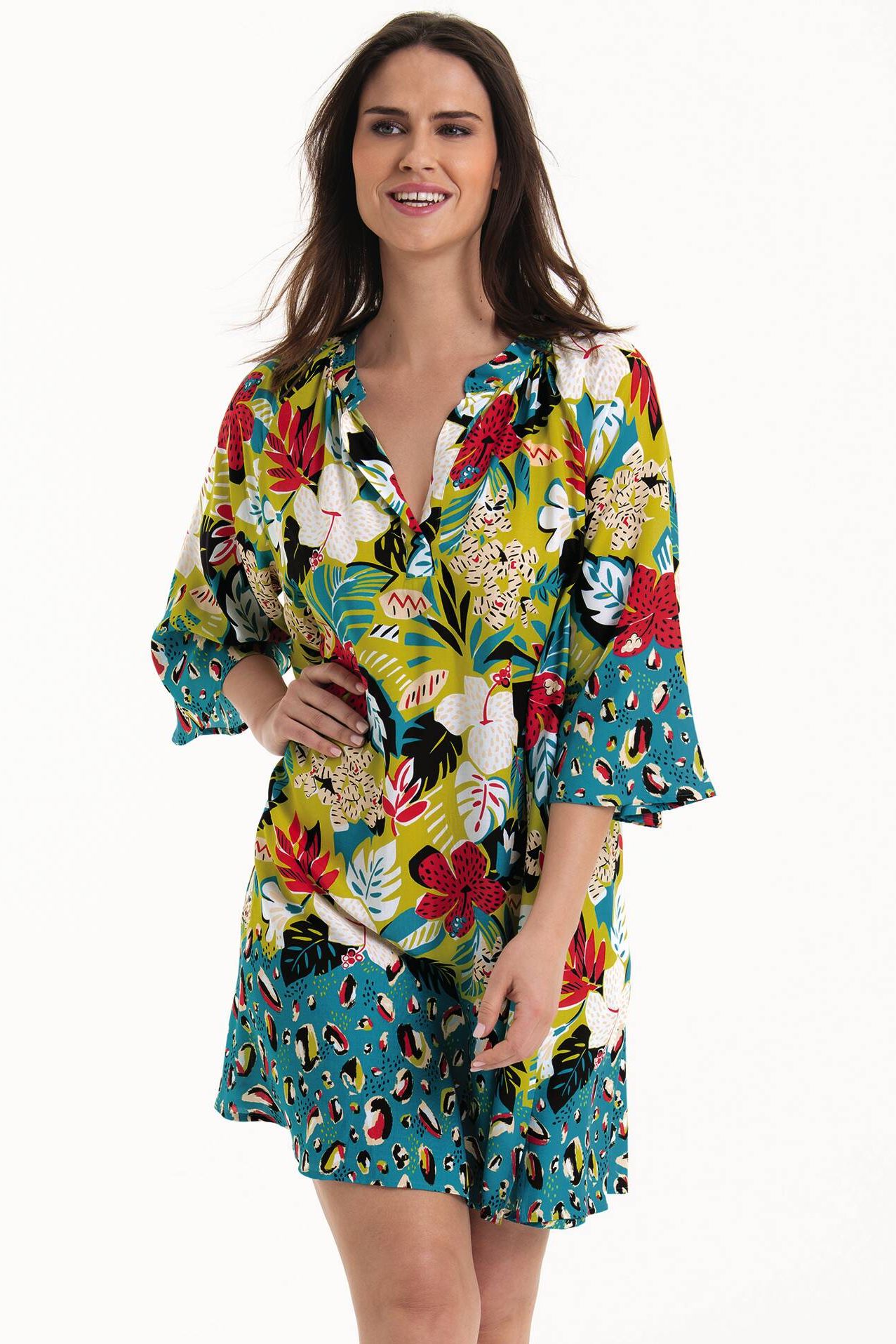 Rochie plajă ROSA FAIA Tropic Splash